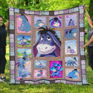 Winnie The Pooh  Eeyore Quilt Blanket Quilt Blanket